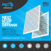 Picture of 14x18x1 Air Filter (4-PACK) | MERV 8 | MOAJ Advanced Dust Defense | BASED IN USA | Quality Pleated Replacement Air Filters for AC & Furnace Applications | Actual Dimensions: 13.70” x 17.70” x 0.75”