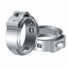 Picture of LOKMAN 50 Pack 1/2 Inch PEX Cinch Clamps, Stainless Steel Rings Pinch Clamps for PEX Tubing Pipe Fitting Connections (1/2 Inch)