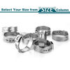 Picture of LOKMAN 50 Pack 1/2 Inch PEX Cinch Clamps, Stainless Steel Rings Pinch Clamps for PEX Tubing Pipe Fitting Connections (1/2 Inch)