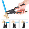 Picture of GIANNEER Push to Connect Removal Tool Disconnect Tongs Tool Plumbing Tools for 1/2”, 3/4”, 1” Push Fittings Pex Removal Tool Improved Version