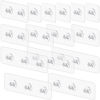 Picture of vivinin 15 Pack Shower Caddy Adhesive Replacement, Shower Shelf Adhesive No Drilling, Adhesive Shower Hooks Strong Adhesive, Adhesive Hooks for Showe Caddy, Soap Holder, and Kitchen Racks