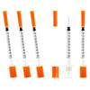 Picture of 0.5ml 31Ga 1/4-Inch (6mm) Disposable Syringe, Sterile Individually Wrapped, Pack of 20
