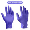 Picture of PEIPU Nitrile Gloves,Disposable Cleaning Gloves,(Medium, 100-Count) Powder Free, Latex Free,Rubber Free,Ultra-Strong,Food Handling Use, Single Use Non-Sterile Protective Gloves