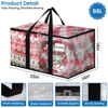 Picture of RoomHacks Clear Moving Bags Heavy Duty Extra Large, Moving Supplies with Reinforced Handle and Double Zipper, Storage Bags for Moving Essential, Packing Bags Alternative to Moving Box(6 Packs, Clear)