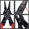 Picture of WGGE WG-015 Professional 8-inch Wire Stripper/wire crimping tool, Wire Cutter, Wire Crimper, Cable Stripper, Wiring Tools and Multi-Function Hand Tool.