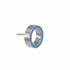 Picture of uxcell MR128-2RS Deep Groove Ball Bearings 8mm Inner Dia 12mm OD 3.5mm Bore Double Sealed Chrome Steel Blue Seal Z2 10pcs