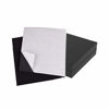 Picture of 8 Pieces Black Neoprene Foam Anti Vibration Pads, Rubber Padding with Adhesive Backing, 6 in X 6 in X 1/8 in Rubber Insulation Anti-Vibration Pads