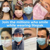 Picture of Litepak 125-Pack Disposable Face Mask Premium Comfort Earloops with Dispenser Box