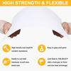 Picture of Kinlink White ABS Plastic Sheet 8" x 12"x 0.04" Flexible Moldable Impact Strength and High Tensile 1/25" Thick (1mm) Abs Sheet, Moldable Plastic DIY Materials for Home Decor and Handicrafts, 6 Pack