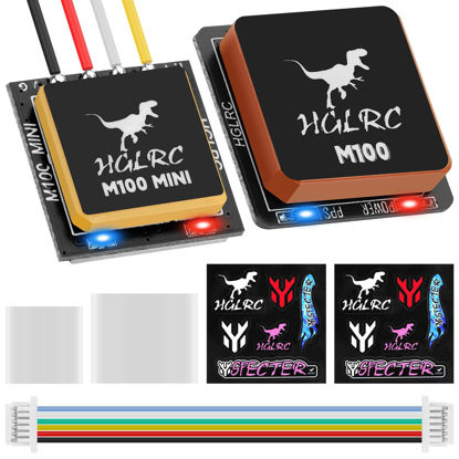 Picture of M100_Mini and M100-5883 GPS Compass Module Upgraded M10 Chip Support GPS, Galileo, BDS Three-Mode Positioning for FPV Drone Fixed-Wing UAV Racing