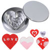 Picture of Heart Cookie Cutter Set - 5 Pcs Heart Shaped Cookie Cutters for Valentines Day Holiday Birthday Party - Stainless Steel (4.21" 3.43" 2.64" 1.97" 1.18")