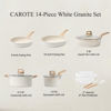 Picture of CAROTE 14 Pcs Pots and Pans Set Nonstick,Cookware Set Kitchen Cooking Set with Utensil and Pan Protectors