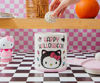Picture of Silver Buffalo Sanrio Hello Kitty and Friends Featuring My Melody, Kuromi, and Pompompurin Rainbow Ombre Stainless Steel Tumbler with Handle and Straw, Fits in Standard Cup Holder, 40 Ounces