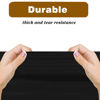 Picture of Kopokita 2PCS Black Plastic Tablecloths 54 x 108 Inch, Disposable Table Cloths Rectangle Party Table Covers