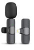 Picture of Professional Wireless Lavalier Microphone for iPhone iPad, Cordless Omnidirectional Clip Mic, Plug-Play Microphone for Interview Video Podcast Vlog YouTube