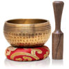 Picture of Tibetan Singing Bowls Set~ Meditation Sound Bowl hand Hammered in Nepal For Yoga, Meditation, Mindfulness, Healing & Chakra balancing~ (3 inch)