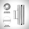 Picture of Soulmate Guiro Instrument Stainless Steel Guiro 8" 3" Professional Metal Percussion Shaker with Scraper, Band Accompaniment Sand Hammer Guiro Latin Instruments for Live Performance