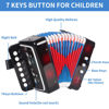 Picture of Kids Accordion, Horse 10 Keys Control Kids Accordion Musical Instruments for Kids Children Beginners Lightweight and Environmentally-friendly (Black)