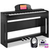 Picture of AODSK 88-Key Weighted Hammer Action Digital Piano with Speakers,Furniture Stand and Triple Pedals,Beginner's Course- Comes With Headphones,Piano Lessons,B-83S