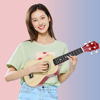 Picture of Amdini 21 inch Soprano Ukulele Basswood Acoustic Mini Guitar for Beginner Starter with Case Strap Tuner Picks Strings Primary Tutorial