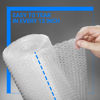 Picture of 2-Pack Bubble Cushioning Nylon Wrap Rolls, 3/16" x 12" x 72' ft Total, Perforated Every 12", 20 Fragile Stickers for Packaging, Shipping, Mailing