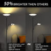 Picture of marctronic Floor Lamp, Upgraded 42W 4000LM Super Bright LED Floor Lamp for Living Room Bedroom, Dimmable Standing Reading Floor Lamps with Remote & Touch Control