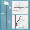 Picture of marctronic Floor Lamp, Upgraded 42W 4000LM Super Bright LED Floor Lamp for Living Room Bedroom, Dimmable Standing Reading Floor Lamps with Remote & Touch Control