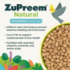 Picture of ZuPreem Natural Bird Pellets, Daily Bird Food for Parakeet, Budgie, Parrotlet, Dove, Core Nutrition for Small Birds, Added Vitamins, Made in USA, Parakeet Food, Budgie Food (S, 2.25 lb)