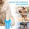 Picture of Dog Paw Cleaner, Washer, Buddy Muddy Pet Foot Cleaner for Small Medium Large Breed Dogs/Cats (with 3 absorbent towel)