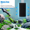 Picture of AQUANEAT 6-Pack Pre-Filter Sponge for Aquarium Shrimp Fry Fish Tank Filter 0.8” Intake, Replacement Foam Cover