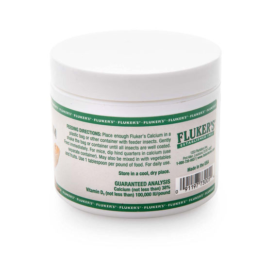 Curated visual reference: Calcium And Vitamin Supplement For Reptiles Reference: Getuscart Fluker S Calcium Reptile Supplement With Added Vitamin D3