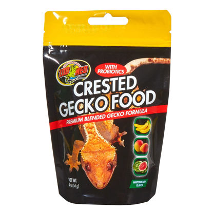 Picture of Zoo Med Watermelon Flavor Crested Gecko Food for Reptiles 2 oz.