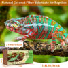 Picture of Riare 2 Pack Natural Coconut Fiber Substrate for Reptile- Premium Compressed Coconut Husk Terrarium Bedding for Reptile, Tortoise, Frogs, Snakes Hermit Crabs, Burrowing Animals
