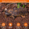 Picture of Riare 2 Pack Natural Coconut Fiber Substrate for Reptile- Premium Compressed Coconut Husk Terrarium Bedding for Reptile, Tortoise, Frogs, Snakes Hermit Crabs, Burrowing Animals