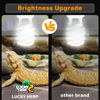 Picture of LUCKY HERP UVA UVB Reptile Light 10.0, Desert UVB 150 Compact Fluorescent Lamp, UVB Light for Reptiles 23W, UVA UVB Reptile Light Bulb, UVB Bulb for Reptiles Bearded Dragons Lizards Tortoises Snakes