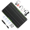 Picture of Topsolar 10 Watt 12 Volt Solar Trickle Charger 10W 12V Solar Panel Car Battery Charger Portable Solar Battery Maintainer for Car Motorcycle Boat Marine RV + Cigarette Lighter Plug Alligator Clip