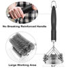 Picture of GRILLART Grill Brush and Scraper Bristle Free - Safe BBQ Brush for Grill -Stainless Grill Grate Cleaner - Safe Grill Accessories for Porcelain/Weber Gas/Charcoal Grill - Gifts for Grill Wizard/Men/Dad