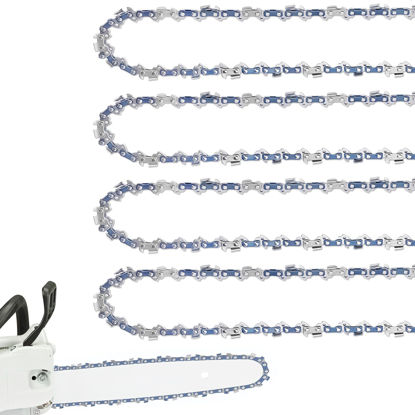 Picture of 4 Pack 16 Inch Chainsaw Chain for Stihl MS 170, MS 180 C - 3/8" LP Pitch, 043'' Gauge, 55 Drive Links