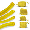 Picture of 4 Sizes Petrol Fuel Gas Line Pipe Hose Tubing For String Trimmer Chainsaw Blower Lawn Mower and other Power Tools For 2 Cycle Small Engine Poulan, Craftman and more (Yellow 4PC)