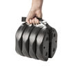 Picture of US Weight 40 Pound Canopy Weight Set of 4 and Carry Strap with No-Pinch Design - Easy Installation and Removal to Secure Tents, Canopies, and Umbrellas at Outdoor Events