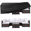 Picture of Ruimoy Patio Furniture Covers, Outdoor Furniture Cover Waterproof, General Purpose, Outside Table and Chair Covers, Heavy Duty 600D (108 Inch L x 82 Inch W x 27.9 Inch H)