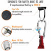 Picture of Tree Swing Hanging Straps Kit, Heavy Duty Holds 2200LBS 5FT Extra Long, with Safer Lock Snap Carabiners & Carry Pouch Bag