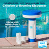 Picture of 440 Mini Premium Floater Dispenser for Spa, Hot Tub and Small Pools for 1 Inch Chlorine or Bromine Tablets. (Tablets NOT Included) Adjustable Release, from 0 to 13 Flow Control