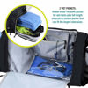 Picture of Ultimate Gym Bag 2.0: The Durable Crowdsource Designed Duffel Bag with 10 Optimal Compartments Including Water Resistant Pouch (Black, Medium (20"))