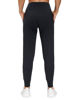 Picture of THE GYM PEOPLE Womens Joggers Pants with Pockets Athletic Leggings Tapered Lounge Pants for Workout, Yoga, Running, Training (Large, Black)