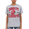 Picture of Junk Food Clothing x NFL - Kansas City Chiefs - Team Helmet - Unisex Adult Short Sleeve Fan T-Shirt for Men and Women - Size X-Large