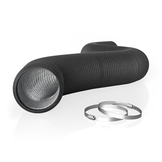 Picture of AC Infinity Flexible 4-Inch Aluminum Ducting, Heavy-Duty Four-Layer Protection, 25-Feet Long for Heating Cooling Ventilation and Exhaust