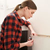 Picture of Qualihome Toilet Handle Lever Flush Replacement, Front Mount, Chrome, Universal Fitting