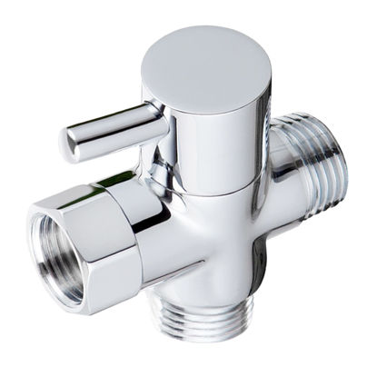 Picture of Sneatup Solid Brass 3-way G1/2 Shower Diverter