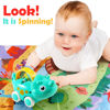 Picture of ALASOU 9 PCS Dinosaur Fantastic Creatures Toys with Playmat/Storage Bag|Baby Car Toys for 1 Year Old Boy|1st Birthday Gifts for Toddler Age 1-2|1 Year Old Boy Birthday Gift for Infant 12 18 Months